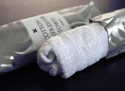 Xceed Towels Cotton 15 towel with package open