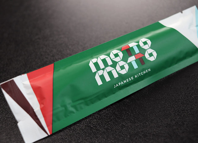 Custom-printed refresher towel wrapper